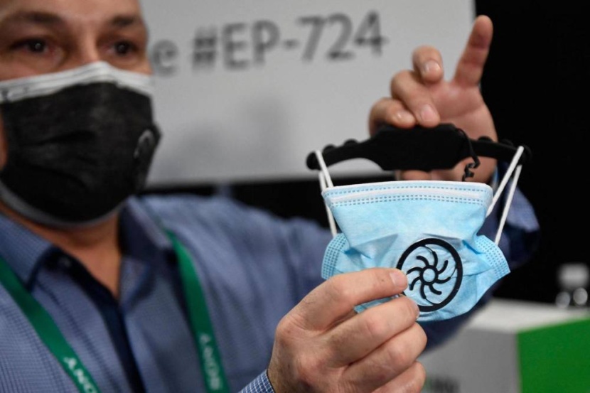 كمامات بمروحة ومصفاة في معرض لاس فيجاس للإلكترونيات