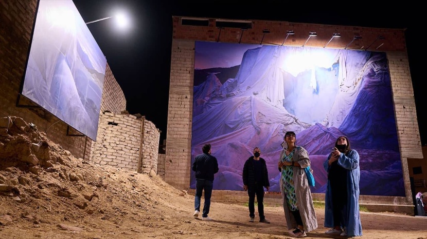 الحنين إلى الماضي في معرض «كورتونا أون ذا موف» للتصوير التفاعلي في العلا