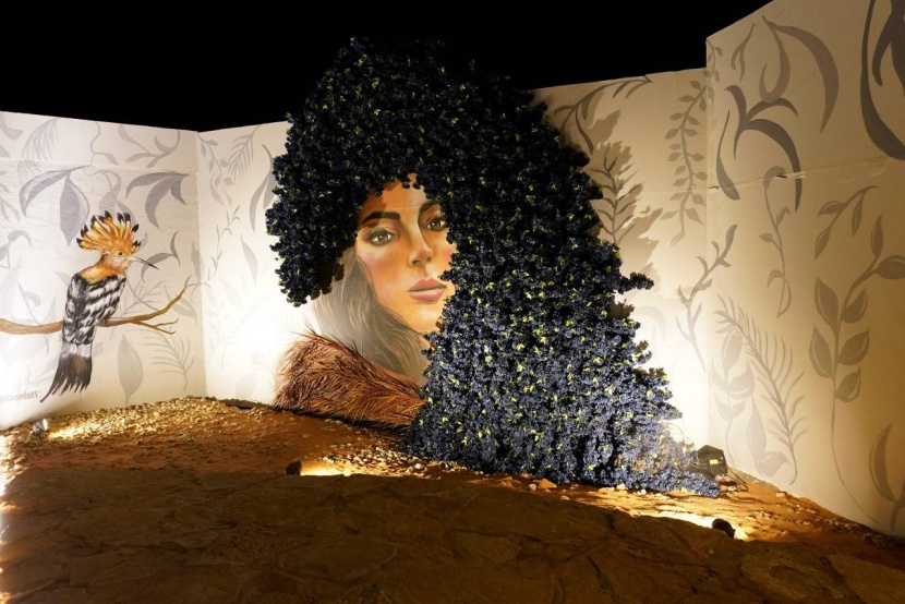 جداريات «أوايسس» .. تغذية فنية للزوار