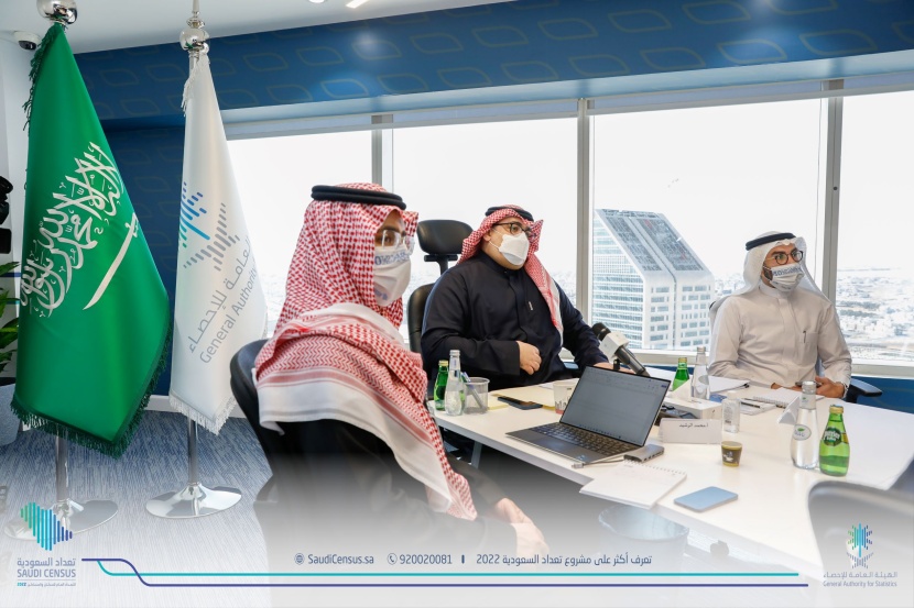وزير الاقتصاد والتخطيط يتفقد "غرفة التحكم" و"مركز الاتصال الإحصائي" لـ " تعداد السعودية 2022"