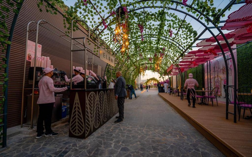 «ذا آلي» .. علامة فارقة وجاذبة لزوار «البوليفارد»