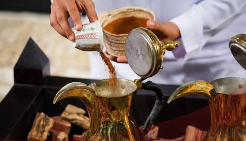 القهوة السعودية تسجل حضورا لافتا في فعاليات «نقوش»