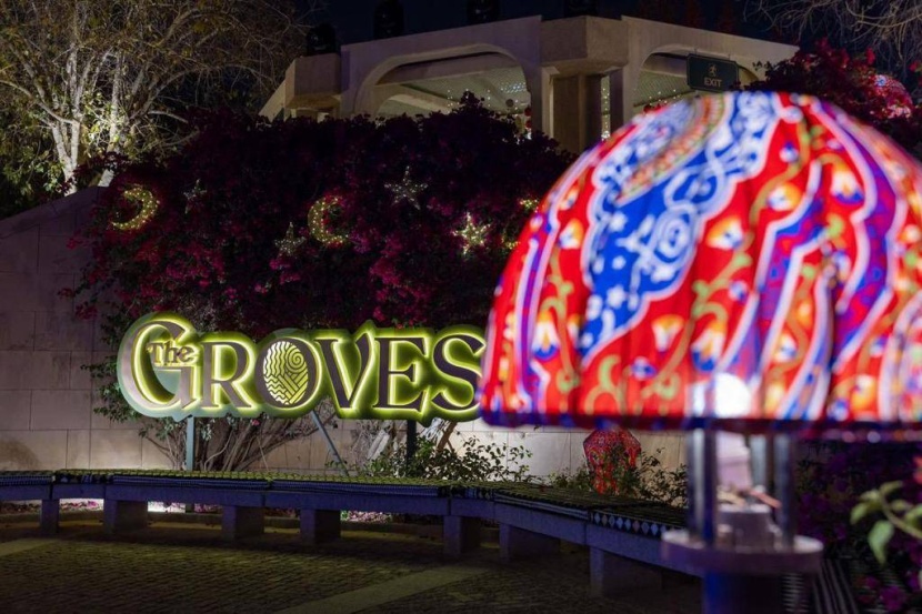 خيمة «ذا جروفز» .. أجواء رمضانية محلية جاذبة للزوار