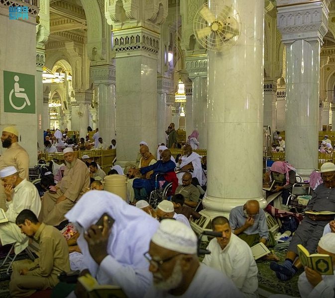 27 ألف مستفيد من خدمات الأشخاص ذوي الإعاقة داخل المسجد الحرام
