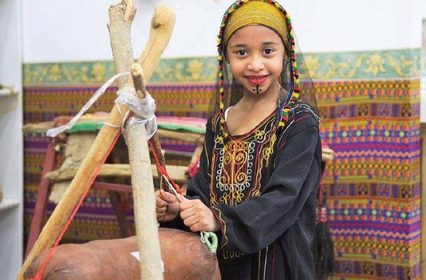 طفلة التراث