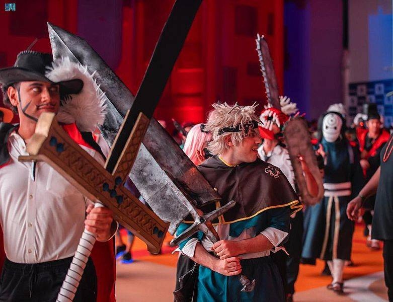 فعاليات «الأنيمي» تواصل عروضها الإبداعية