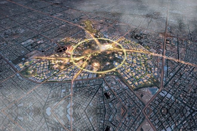بدء أعمال إنشاء المجمع الملكي للفنون في حديقة الملك سلمان 