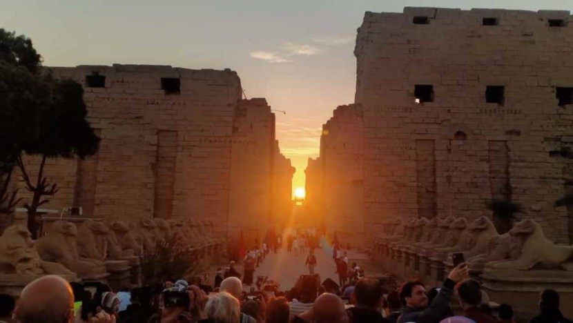 ضمن 22 ظاهرة فلكية .. الشمس تتعامد على 6 معابد مصرية