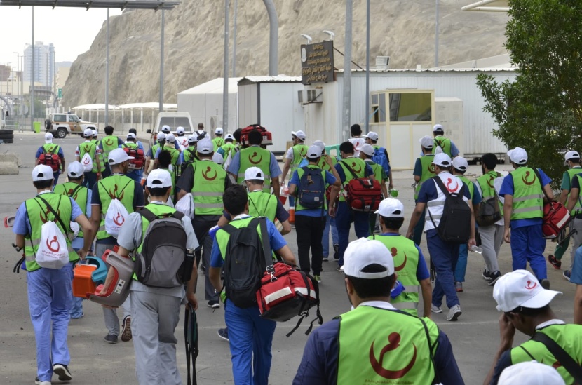 انطلاق برنامج التطوع الصحي لموسم الحج بمشاركة 450 متطوعا لخدمة ضيوف الرحمن