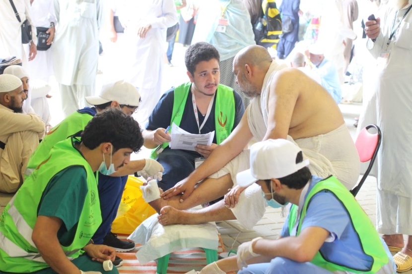انطلاق برنامج التطوع الصحي لموسم الحج بمشاركة 450 متطوعا لخدمة ضيوف الرحمن