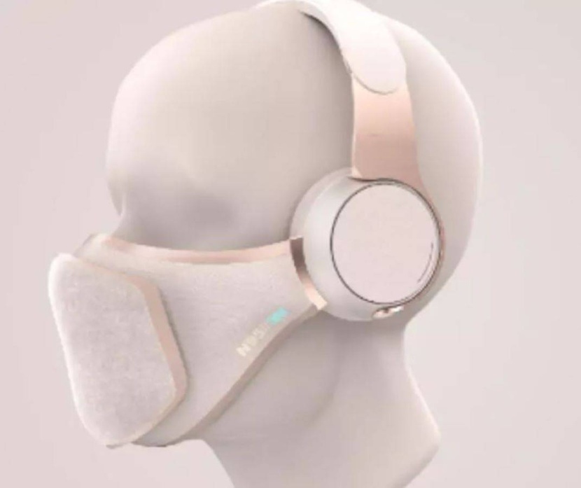 "خوذة قناع" لمكالمات الهاتف صوتية ومرئية بعيدا عن "المتطفلين"