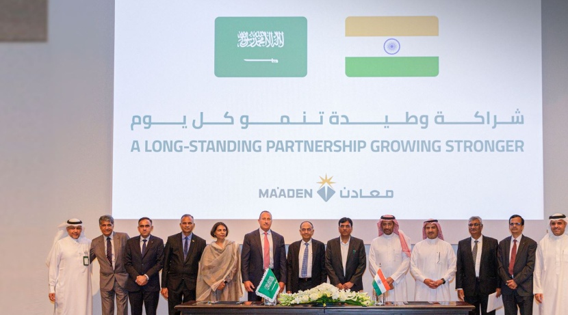 "معادن" توقع 4 اتفاقيات تعاون مع أكبر الشركات الهندية لزيادة صادرات الأسمدة الفوسفاتية والأمونيا