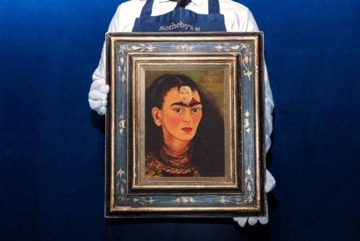 رسم بورتريه ذاتي لفريدا كالو يعرض في الأرجنتين
