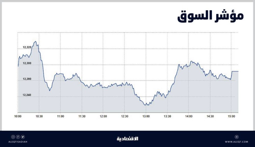 الأسهم السعودية تستقر عند 12291 نقطة .. تراجع النشاط الشرائي مع استمرار المسار العرضي