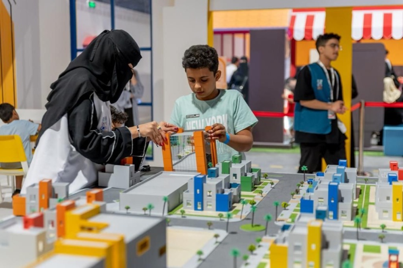 تجربة المهن تصقل ألف معماري صغير يوميا في مهرجان العودة إلى الرياض