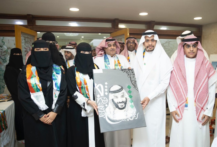 في أجواء وطنية .. طلاب "تعليم الرياض" يسطرون حكاية وفاء في ملحمة «دار المجد»