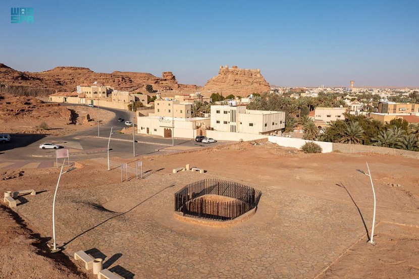 "سيسرا".. بئر منحوتة في الصخر عمرها أكثر من 2000 عام في سكاكا