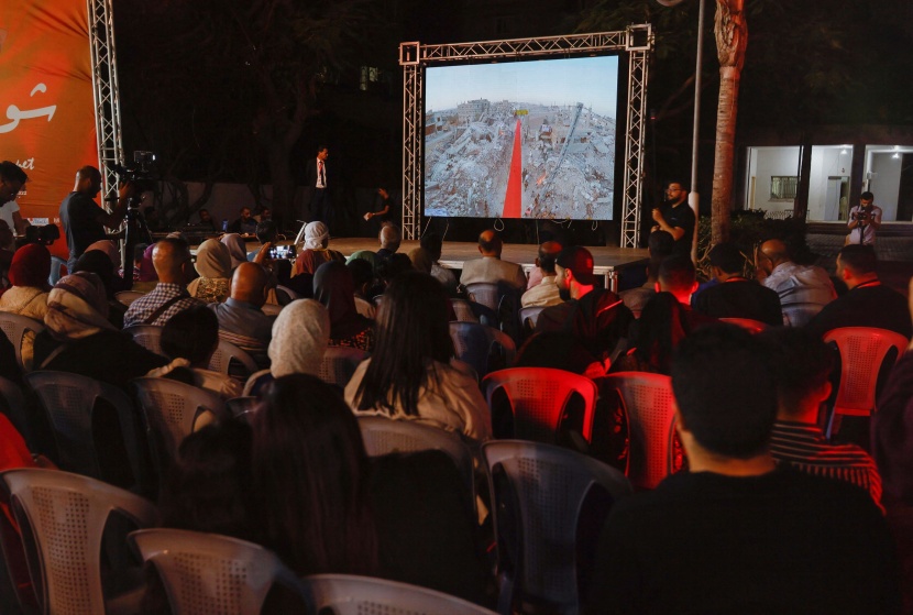 مهرجان سينمائي يمنح سكان غزة مشاهدة الأفلام على الشاشة الكبيرة