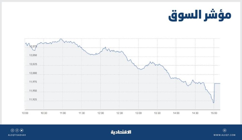 الأسهم السعودية تفقد 101 نقطة بضغط معظم القطاعات .. والتداولات عند 6.3 مليار ريال