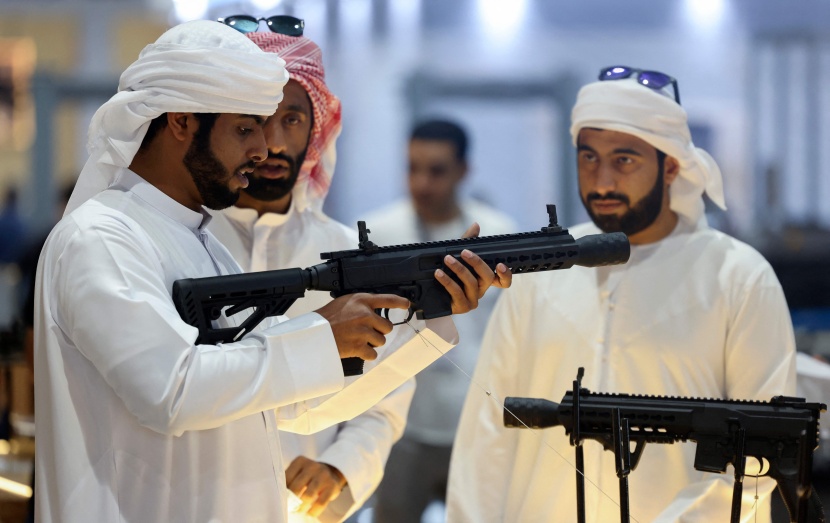 صور من معرض أبوظبي الدولي للصيد والفروسية
