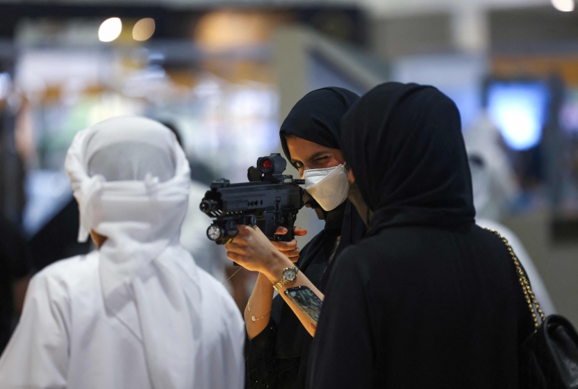 صور من معرض أبوظبي الدولي للصيد والفروسية