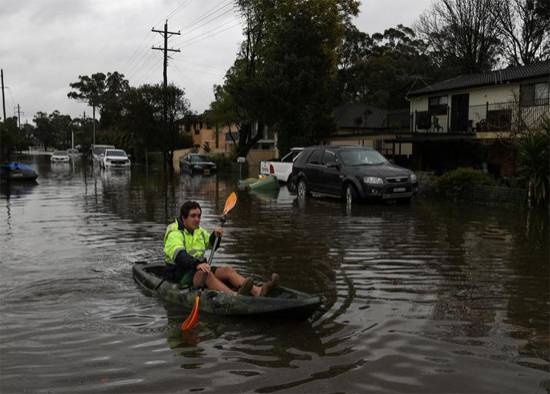 سيدني .. رقم قياسي جديد في هطول الأمطار