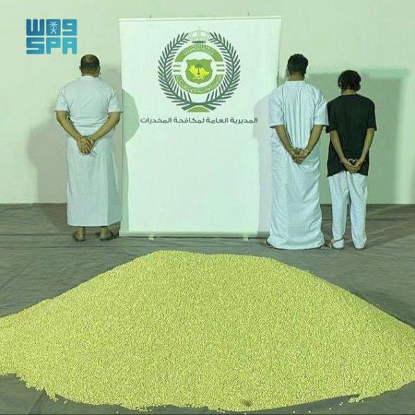 ضبط أكثر من 4 ملايين قرص إمفيتامين مخدر مخبأة داخل شحنة كبسولات قهوة في الرياض