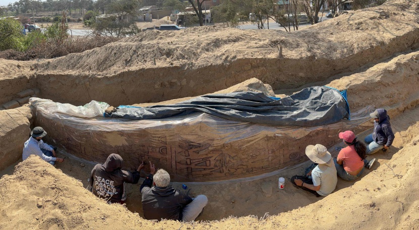 إعادة اكتشاف لوحة جدارية في البيرو تعود إلى العصر ما قبل الكولومبي 