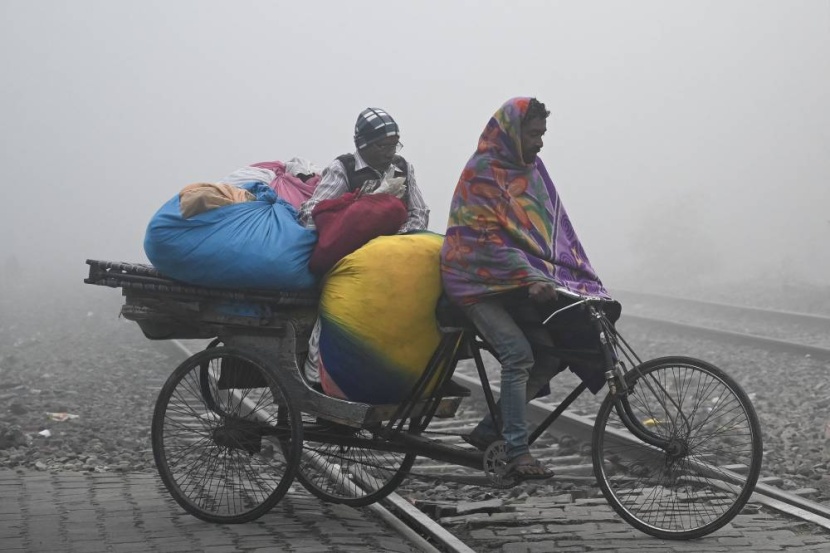 انخفاض درجات الحرارة يزيد تلوث هواء نيودلهي