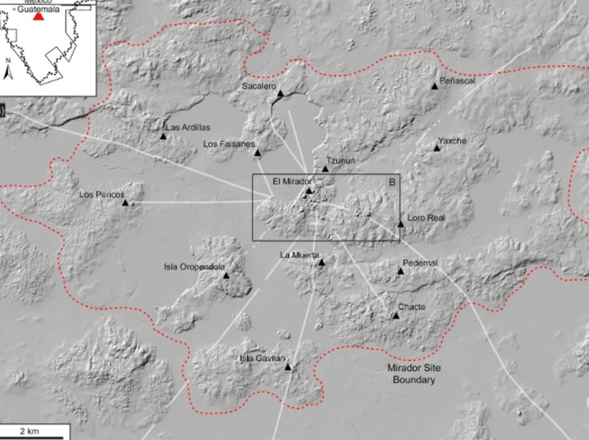 اكتشاف مدن وأول «شبكة» طرق فائقة السرعة لحضارة المايا