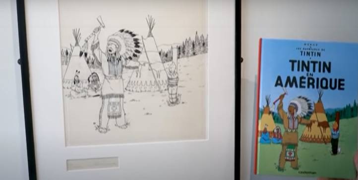 2.16 مليون يورو مقابل الرسم الأصلي لغلاف «تان تان»