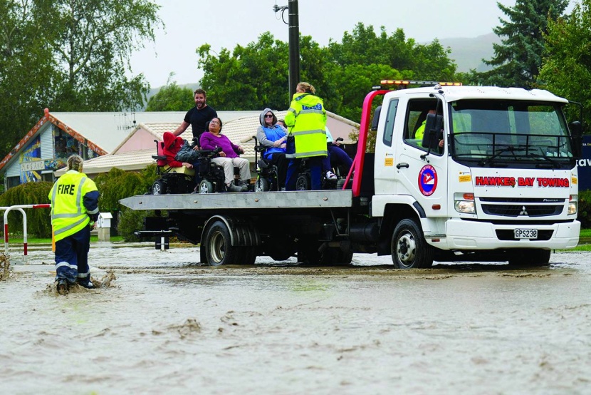 نيوزيلندا .. إعصار «جابرييل» يقطع الكهرباء عن 100 ألف شخص
