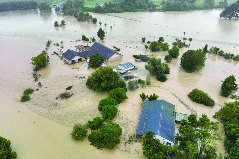 نيوزيلندا .. إعصار «جابرييل» يقطع الكهرباء عن 100 ألف شخص