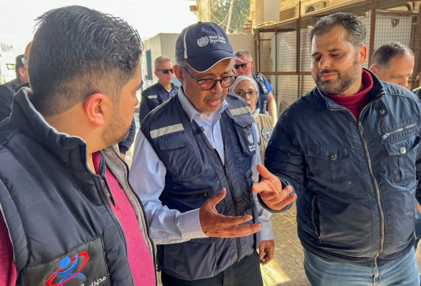 بعد زيارته رئيس النظام بداية الكارثة .. مدير الصحة العالمية يتفقد مستشفيات الشمال السوري بعد 3 أسابيع من الزلزال