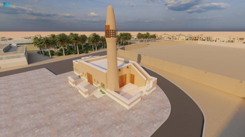 مسجد أم زرينيق .. مآذن شامخة عمرها 100 عام