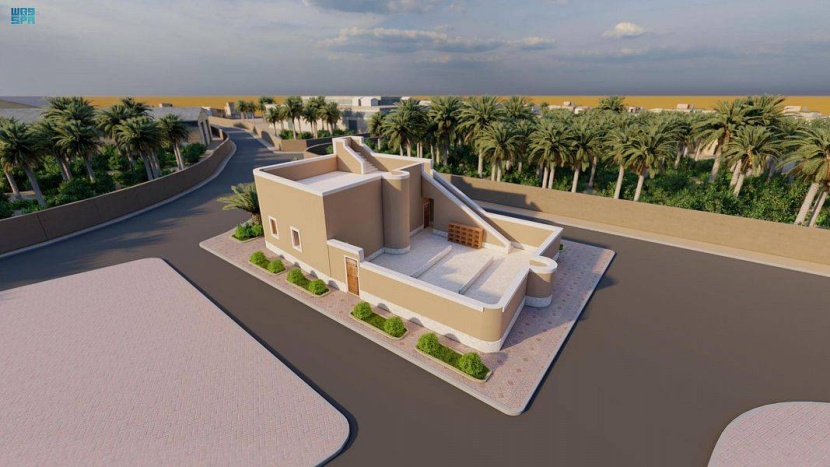 3 عناصر طبيعية تعيد بناء مسجد الرويبة