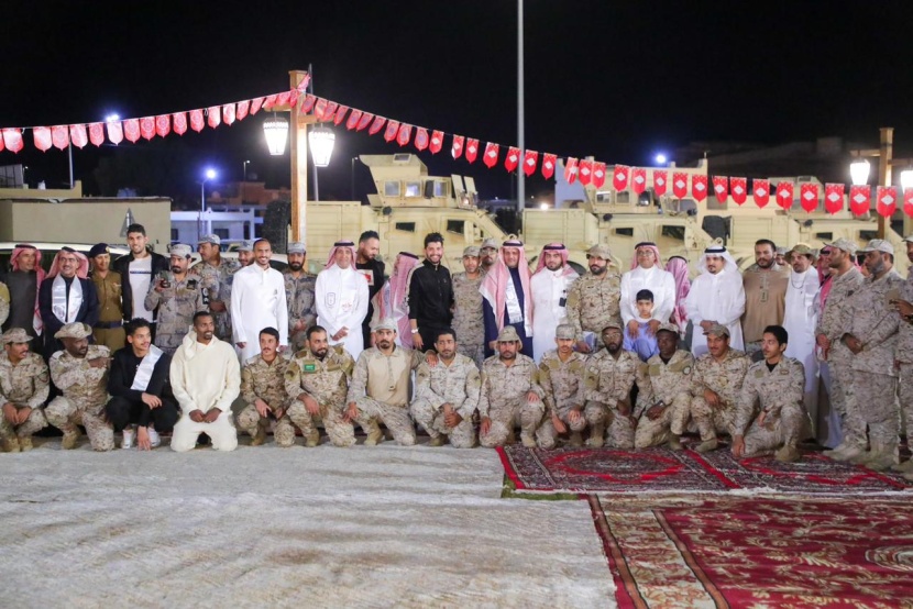 نادي أبها يقيم وجبة إفطار لأبطال الحد الجنوبي