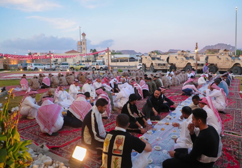 نادي أبها يقيم وجبة إفطار لأبطال الحد الجنوبي