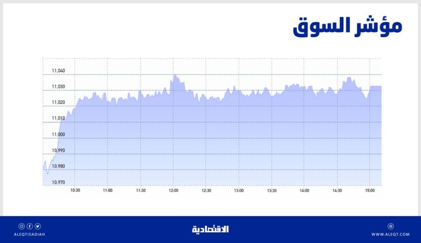 أعلى مستوى للأسهم السعودية منذ 5 أشهر .. المؤشر يتجاوز حاجز الـ 11 ألف نقطة