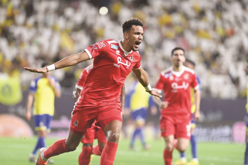 الوحدة بـ «النصر» تأهل                