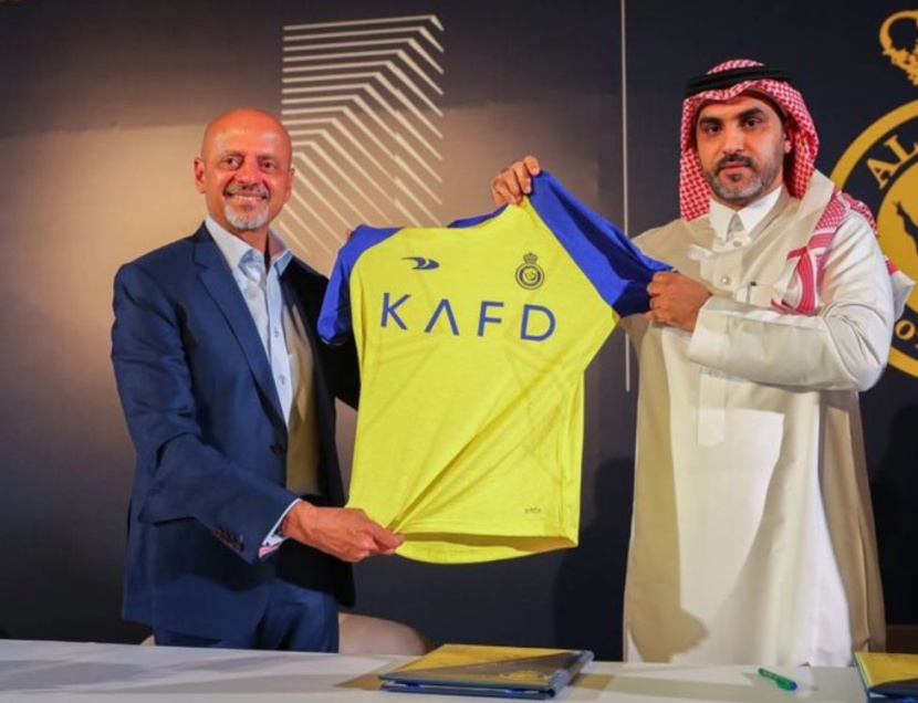 "كافد" راعيا بلاتينيا للنصر