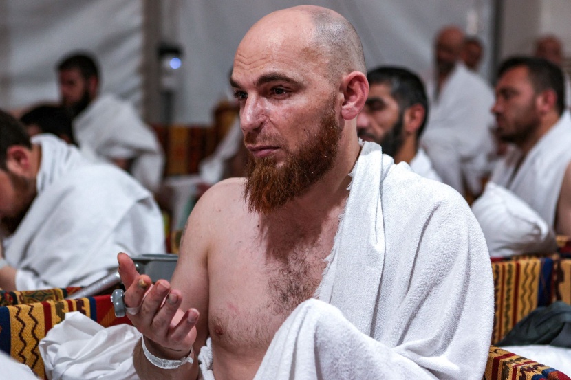 حجاج من أصحاب الهمم السوريين 