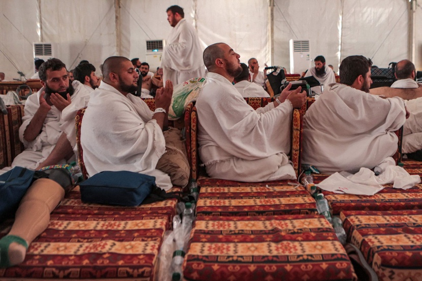 حجاج من أصحاب الهمم السوريين 
