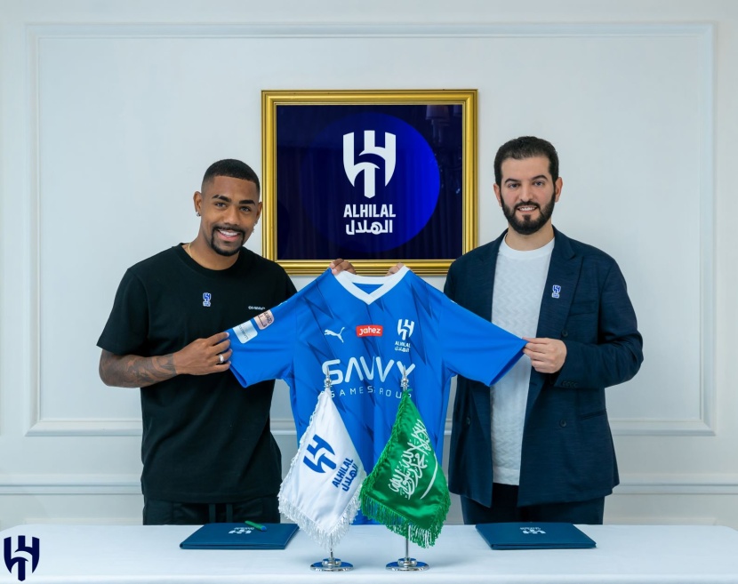 أزاح فيرمينو وتاليسكا .. مالكوم الأغلى في تاريخ الدوري السعودي