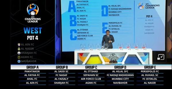 الهلال والاتحاد قرعة متوازنة .. والنصر في أصعب مجموعات أبطال آسيا