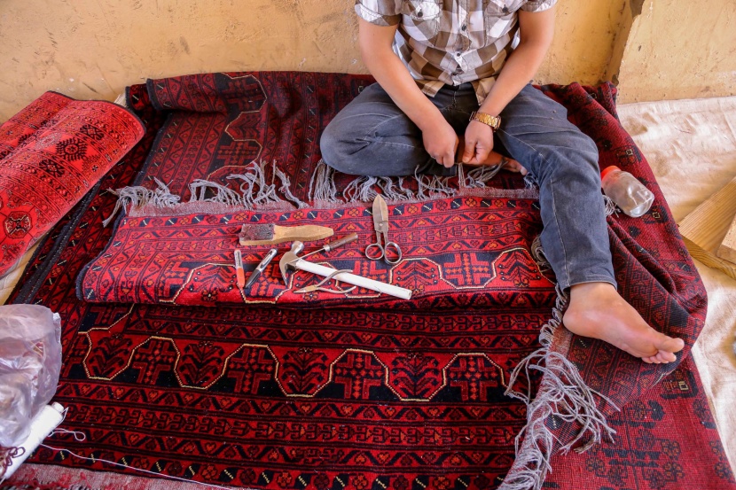 تجارة السجاد تعاود الازدهار في أفغانستان
