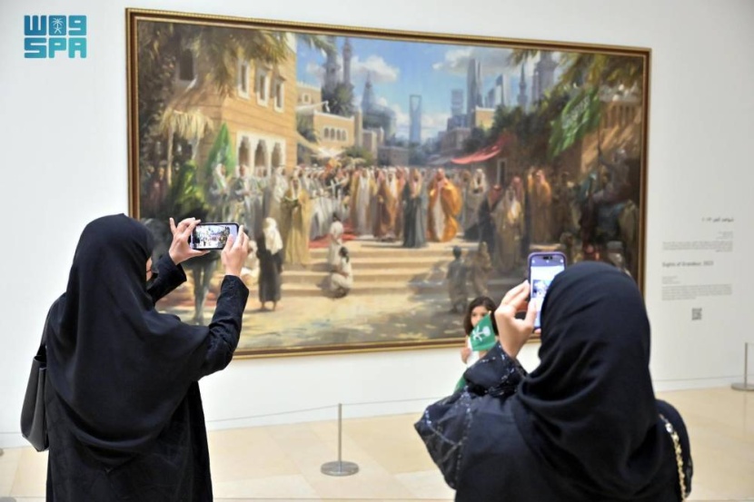 "شواهد العز" .. لوحة تتناول تاريخ المملكة بذاكرة الماضي وأفق المستقبل