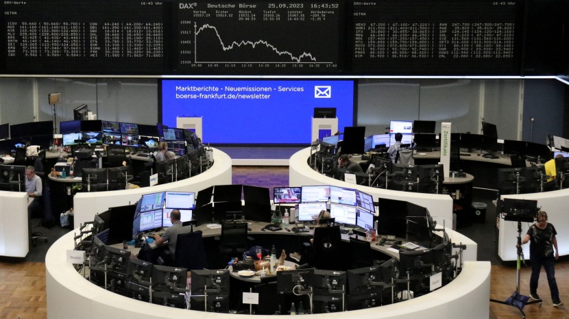 أدنى مستوى في شهر للأسهم الأوروبية إثر مخاوف حيال الصين وأسعار الفائدة