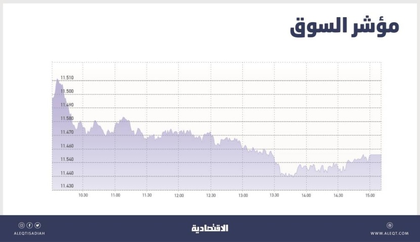 الأسهم السعودية تتراجع بضغط من الشركات الصغيرة .. و«التأمين» يتصدر الارتفاعات بعد قرار الرصد الآلي