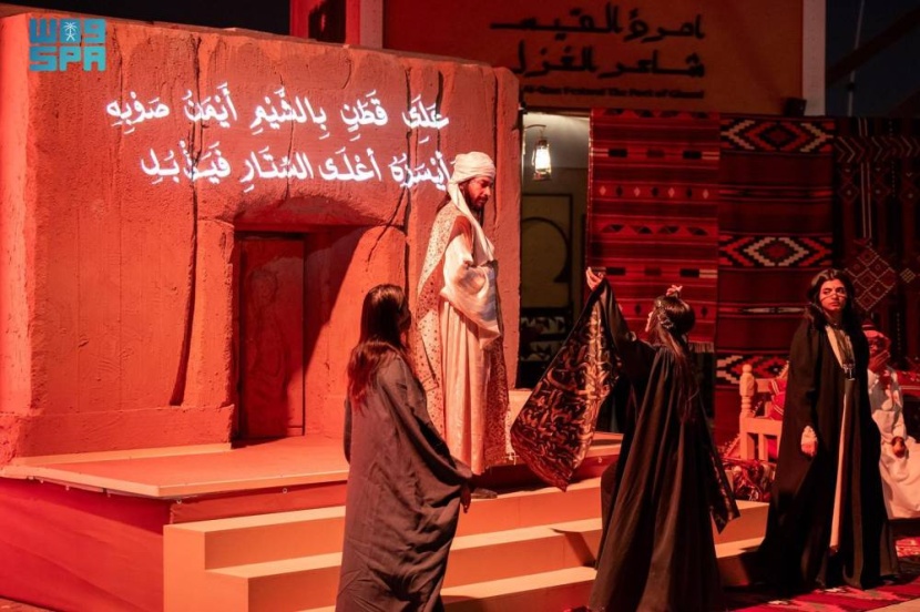 «امرؤ القيس شاعر الغزل» .. رحلة ثقافية تفاعلية في الدرعية